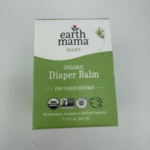 Earth Mama Baby Organic Diaper Balm 2Fl ou‎ NIB
